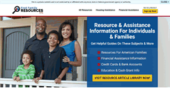 Desktop Screenshot of findfamilyresources.info